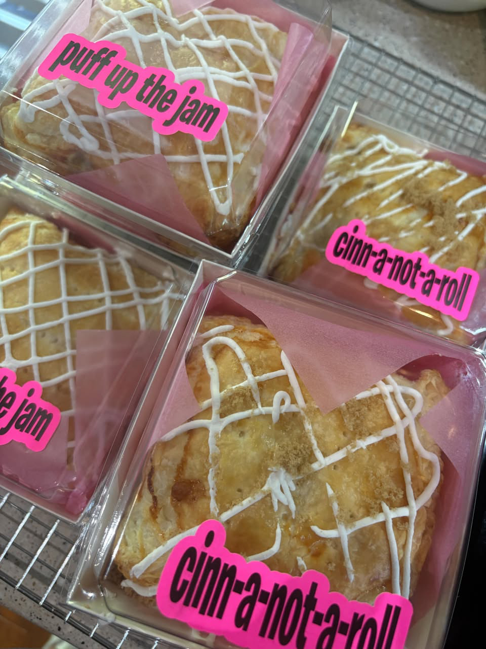 pocket pastries.
